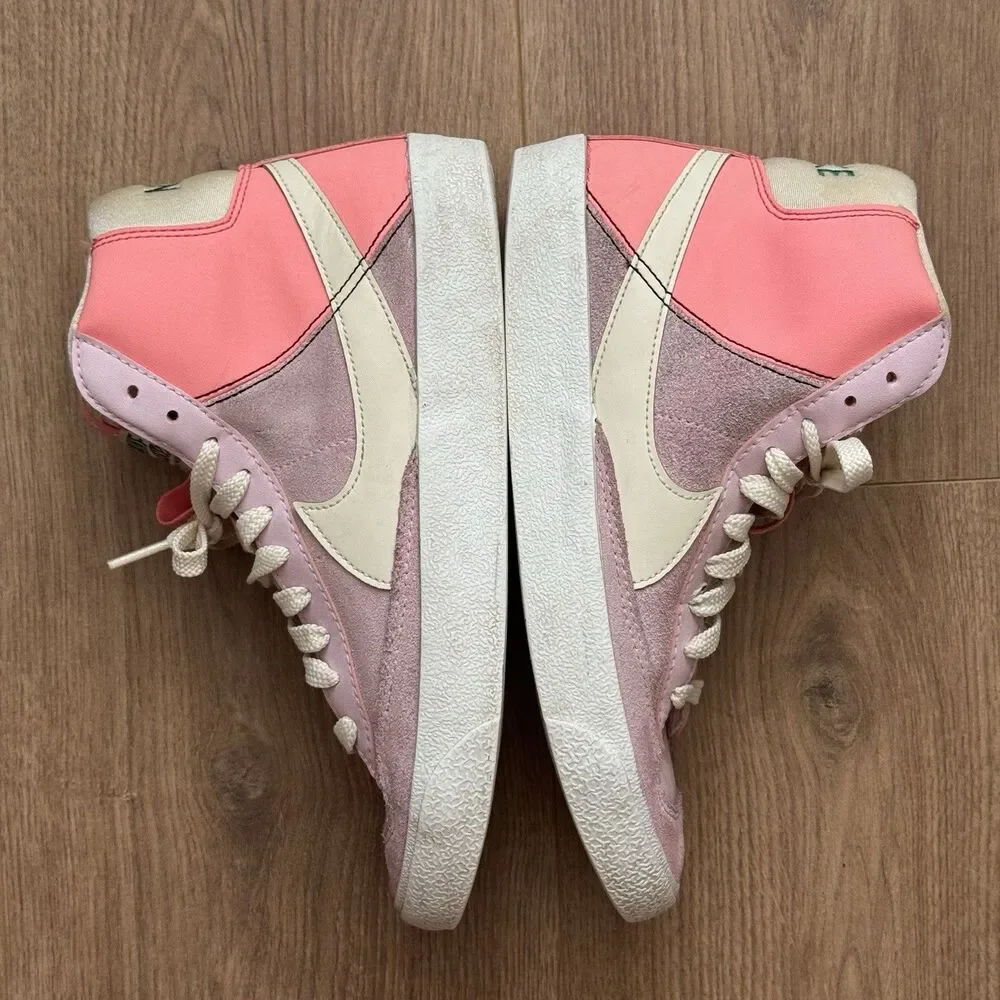 Nike Blazer Mid 77 SE Dance GS Pink Foam Coconut Milk Youth 5.5Y DQ0369-600
